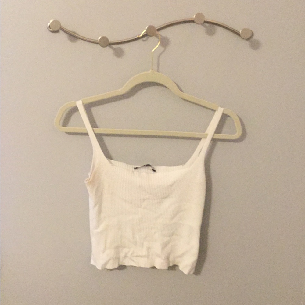 Brandy Melville white tank top